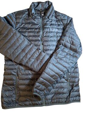 Women's Eddie Bauer TM tall medium down 650 puffer jacket black